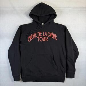 Jack Harlow Hoodie Mens Medium Black Crème De La Crème Tour Graphic Pullover Rap